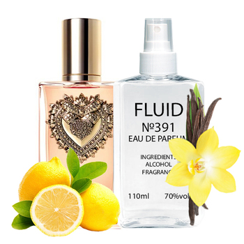 Парфуми FLUID №391 (аромат схожий на Dolce&Gabbana Devotion) Жіночі 110 ml