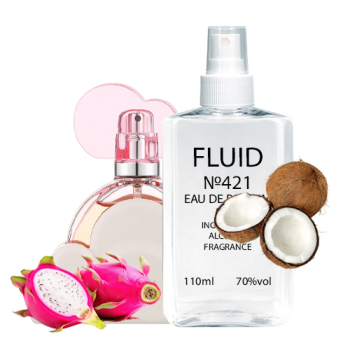 Парфуми FLUID №421 (аромат схожий на Ariana Grande Cloud Pink) Жіночі 110 ml