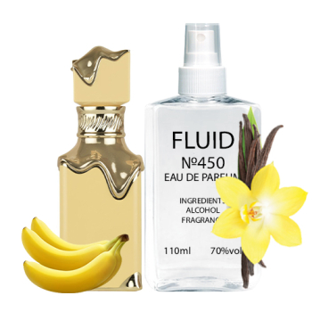 Парфуми FLUID №450 (аромат схожий на Lattafa Eclaire Banoffi) Унісекс 110 ml