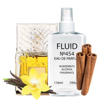Парфуми FLUID №454 (аромат схожий на Lattafa Khamrah Qahwa) Унісекс 110 ml