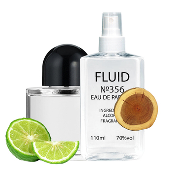 Парфуми FLUID №356 (аромат схожий на Byredo Gypsy Water) Унісекс 110 ml