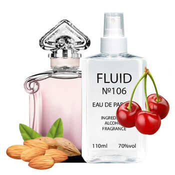 Духи FLUID №106 (аромат похож наGuerlain La Petite Robe Noire) Женские 110 ml