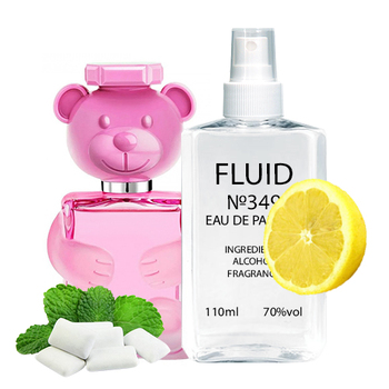 Парфуми FLUID №349 (аромат схожий на Moschino Toy 2 Bubble Gum) Жіночі 110 ml